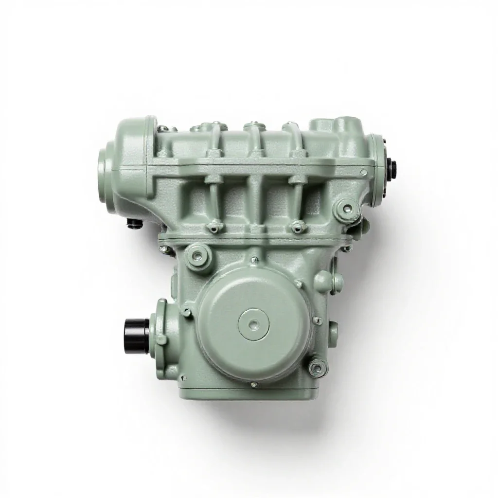 Auxiliary engine isolated on a white background