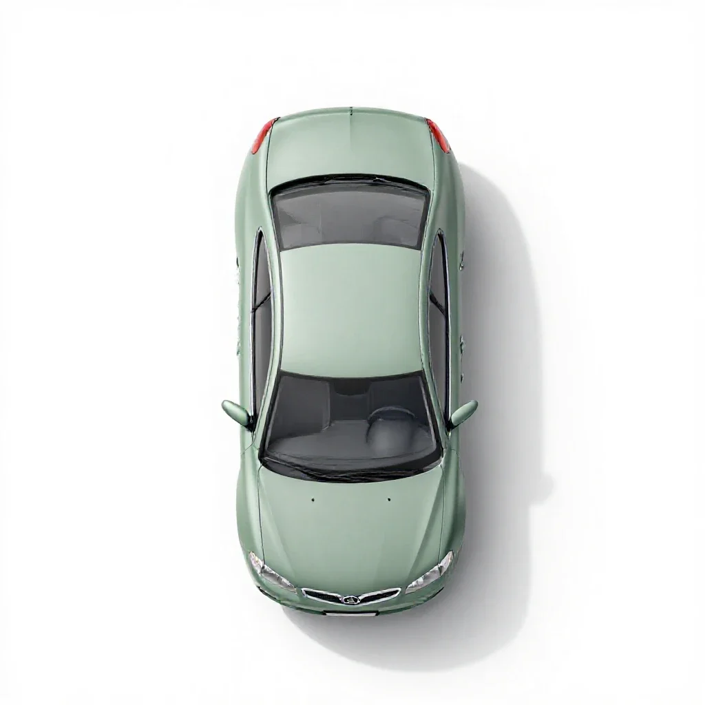 Used-car isolated on a white background