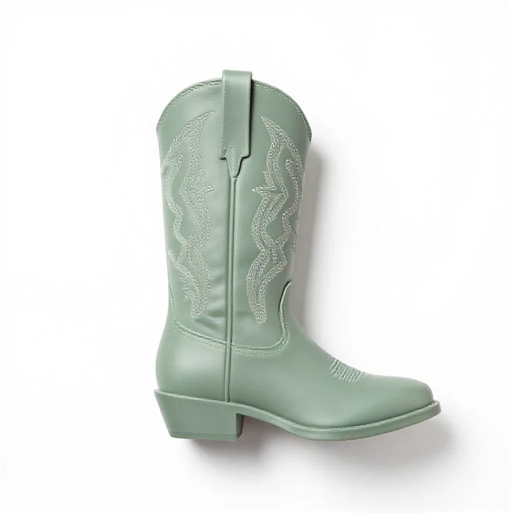 Cowboy boot isolated on a white background