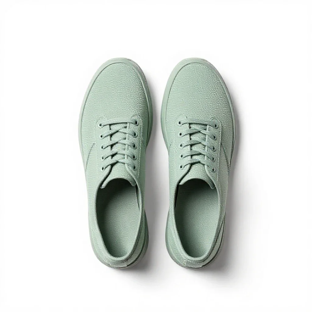 Gym shoe isolated on a white background