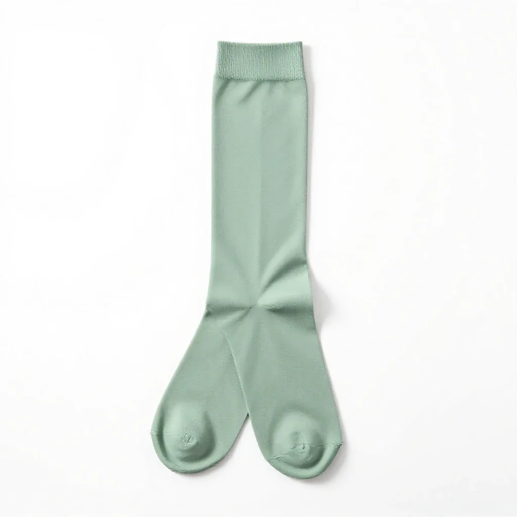 Knee-high isolated on a white background