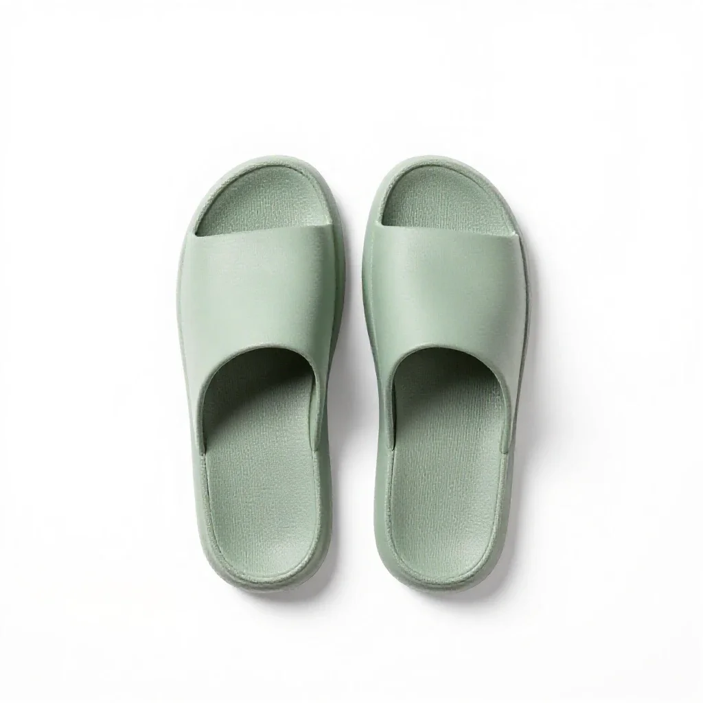 Slipper isolated on a white background