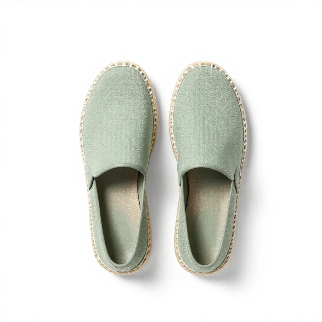 Espadrille isolated on a white background