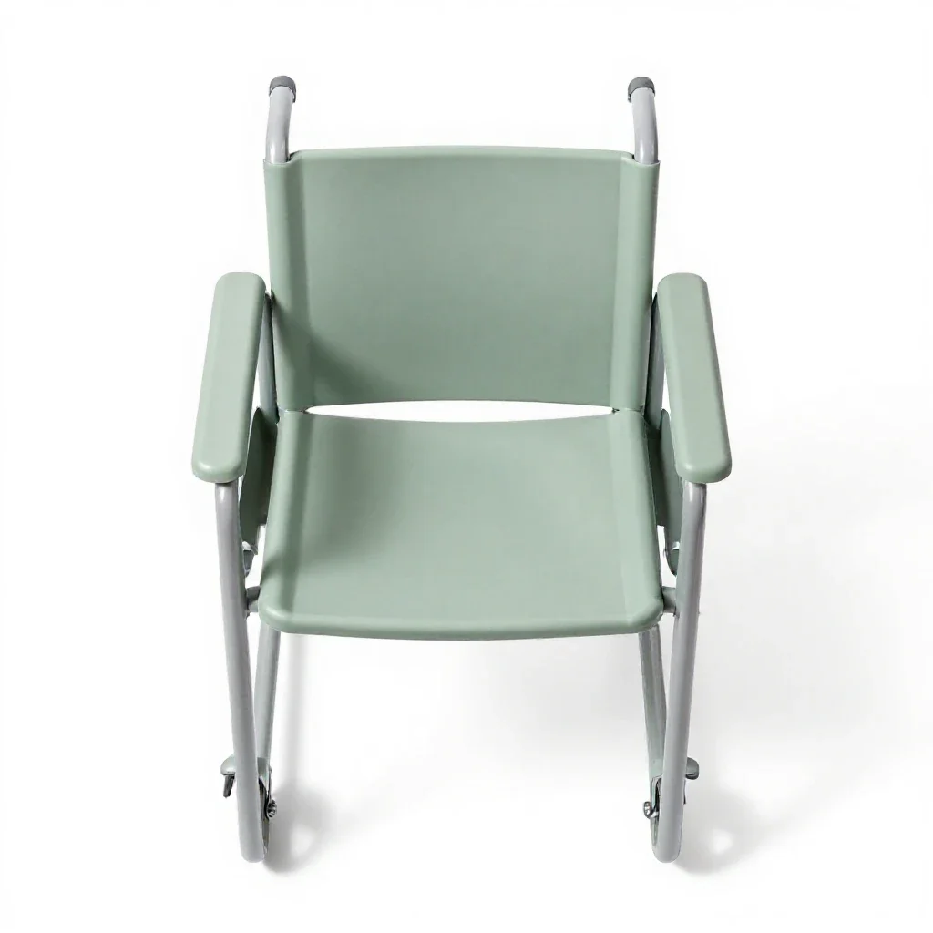 Bath chair isolated on a white background