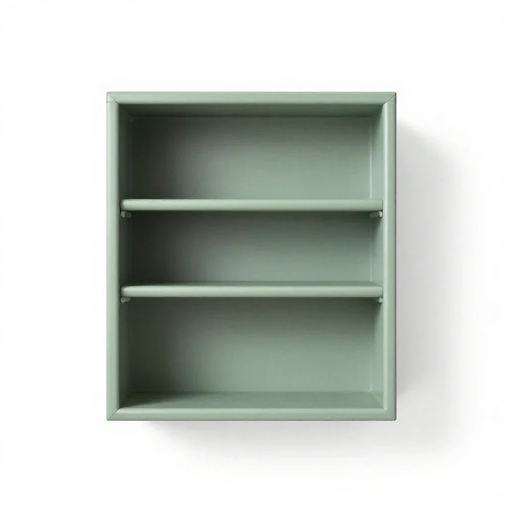 Bookcase isolated on a white background