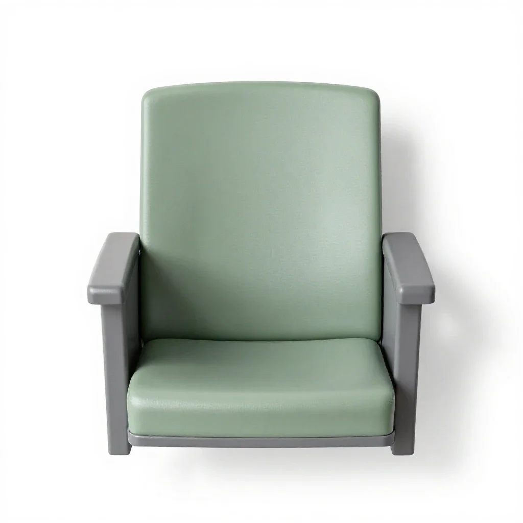 Box seat isolated on a white background