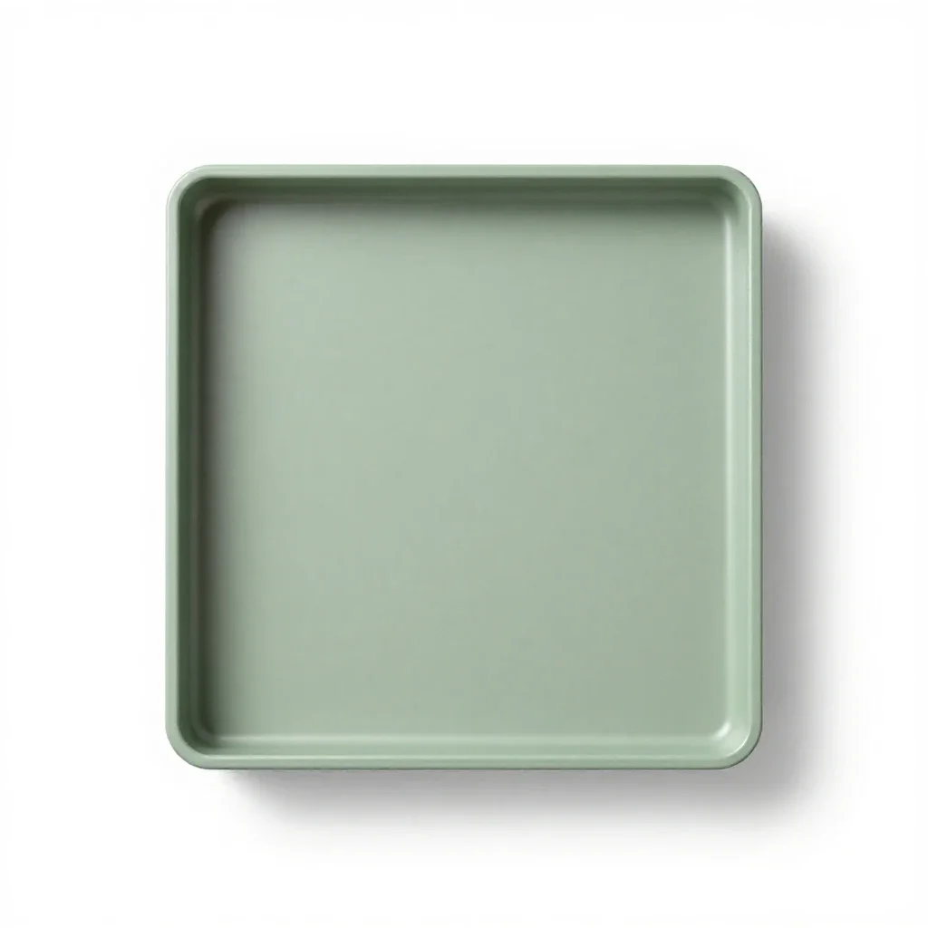 Built-in bed isolated on a white background
