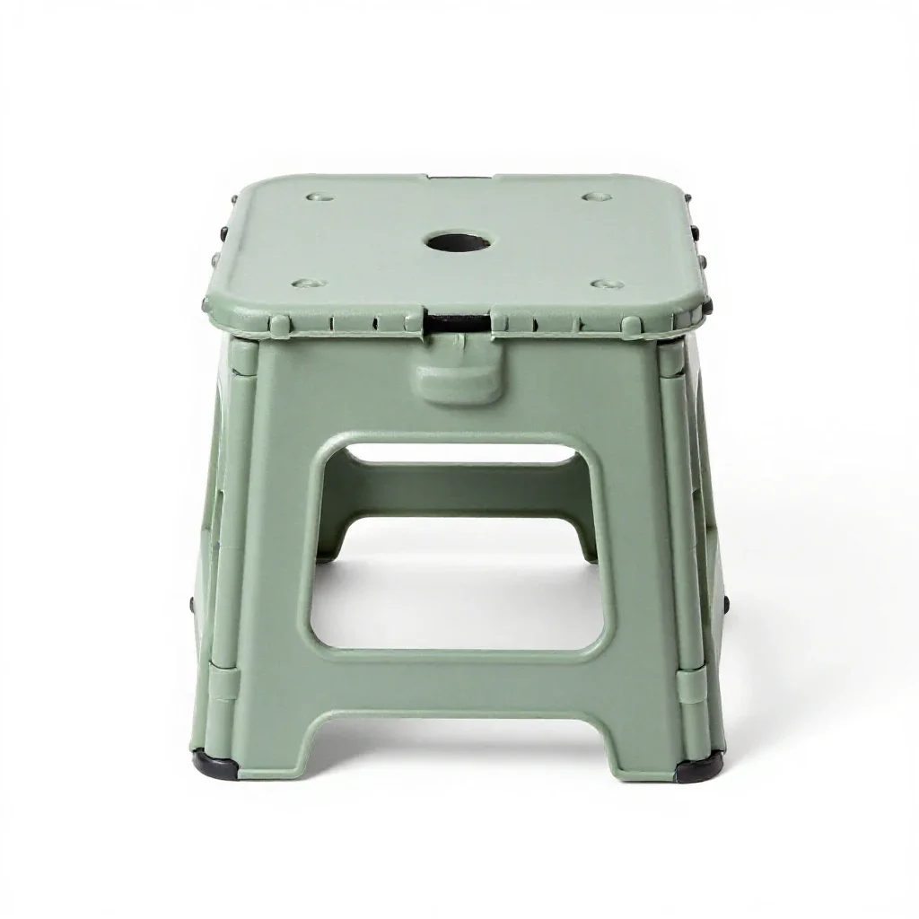 Campstool isolated on a white background