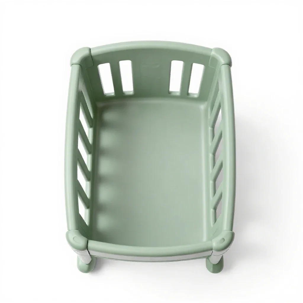 Cradle isolated on a white background