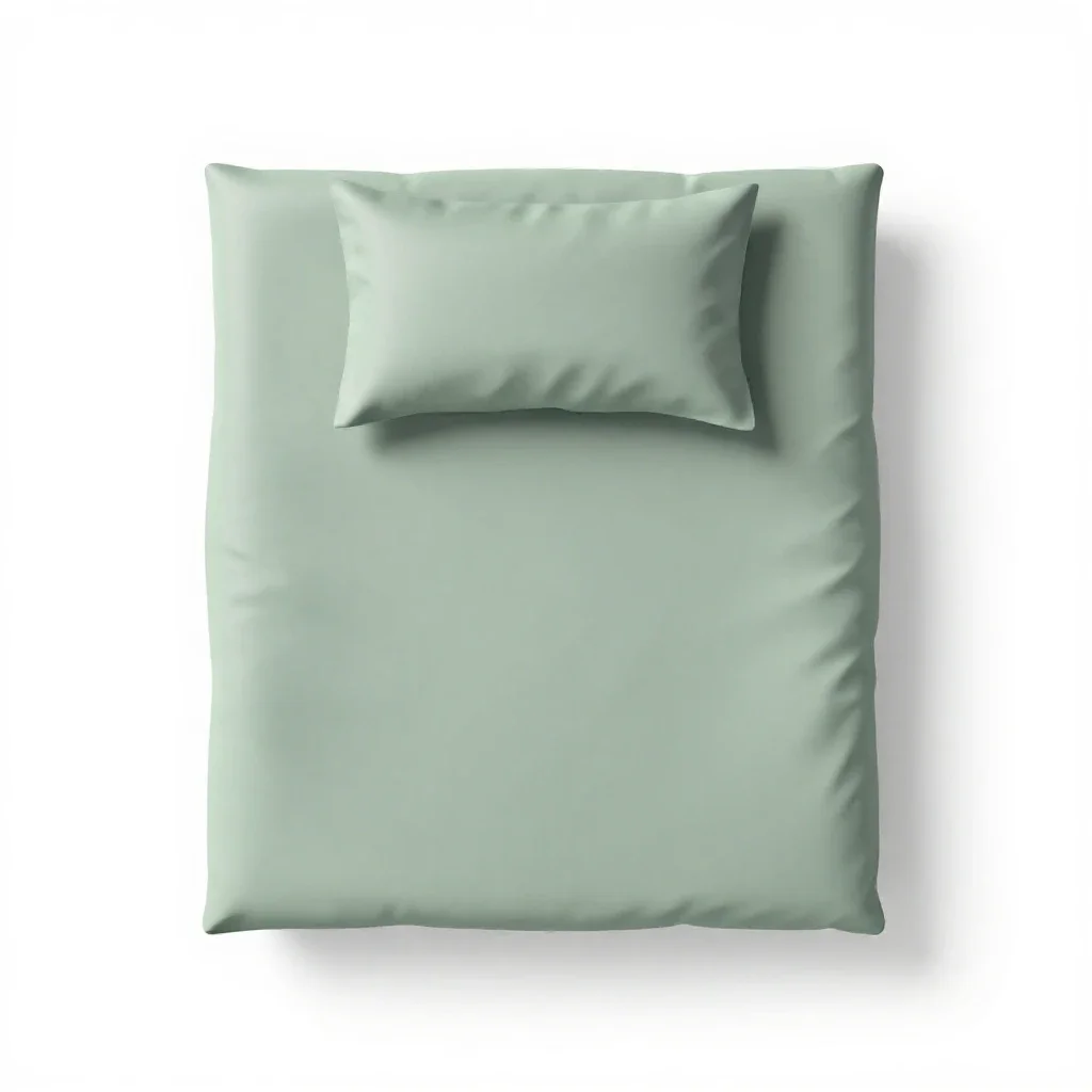 Deathbed isolated on a white background