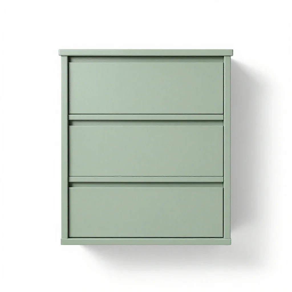 Dresser isolated on a white background