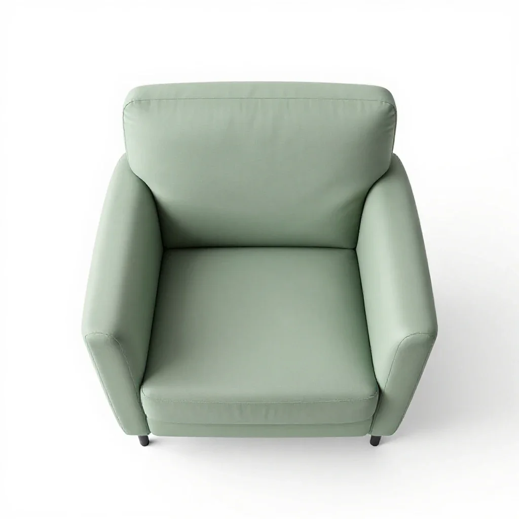 Fauteuil isolated on a white background