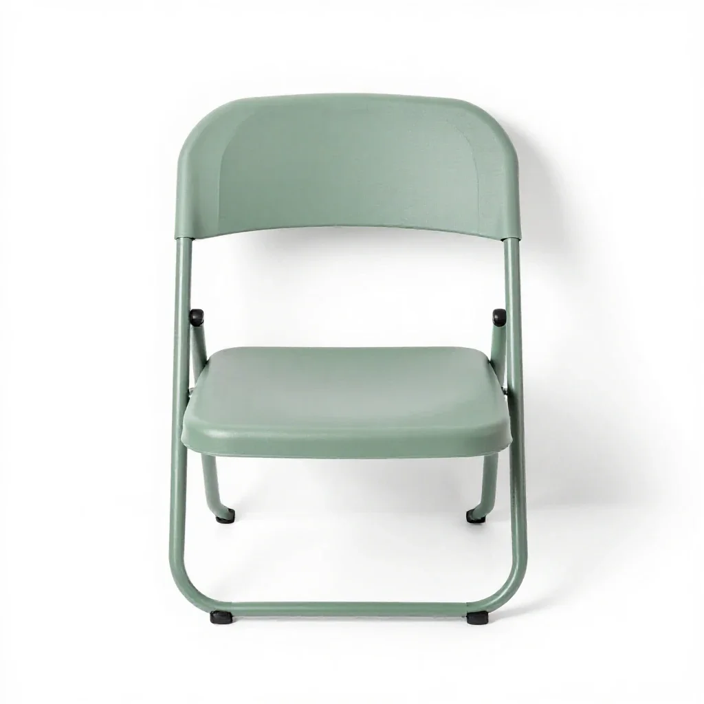 Folding chair isolated on a white background
