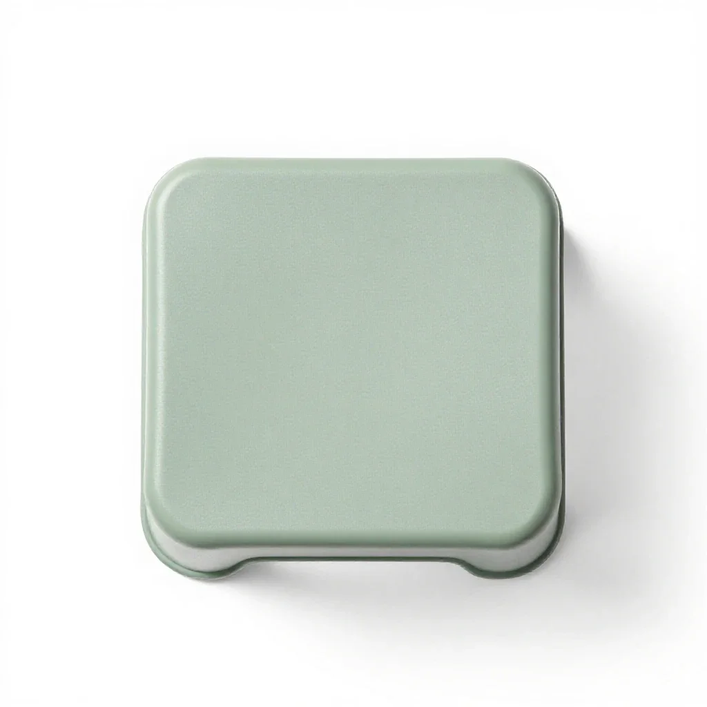Footstool isolated on a white background