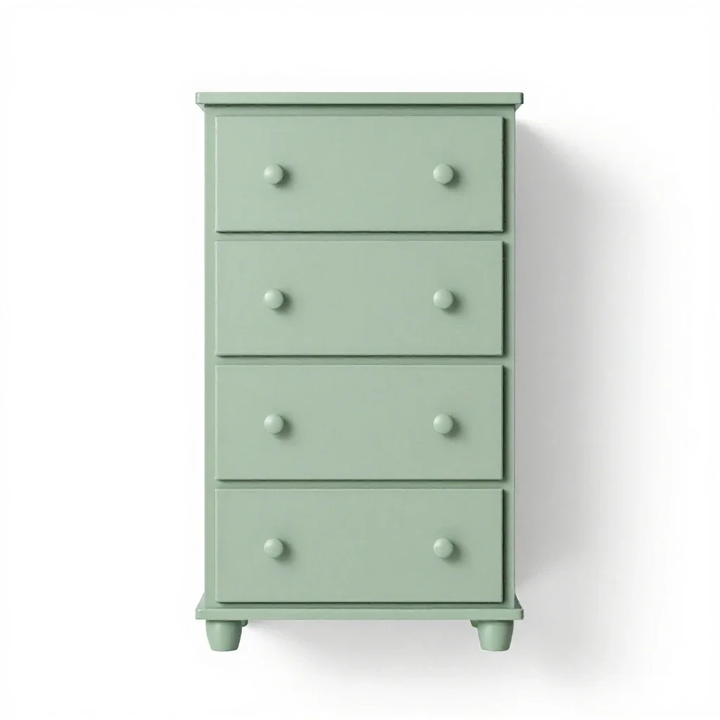 Highboy isolated on a white background