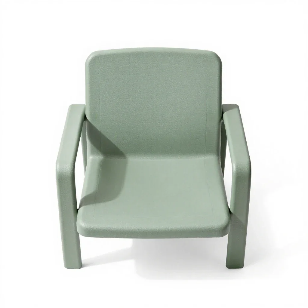 Lawn furniture isolated on a white background