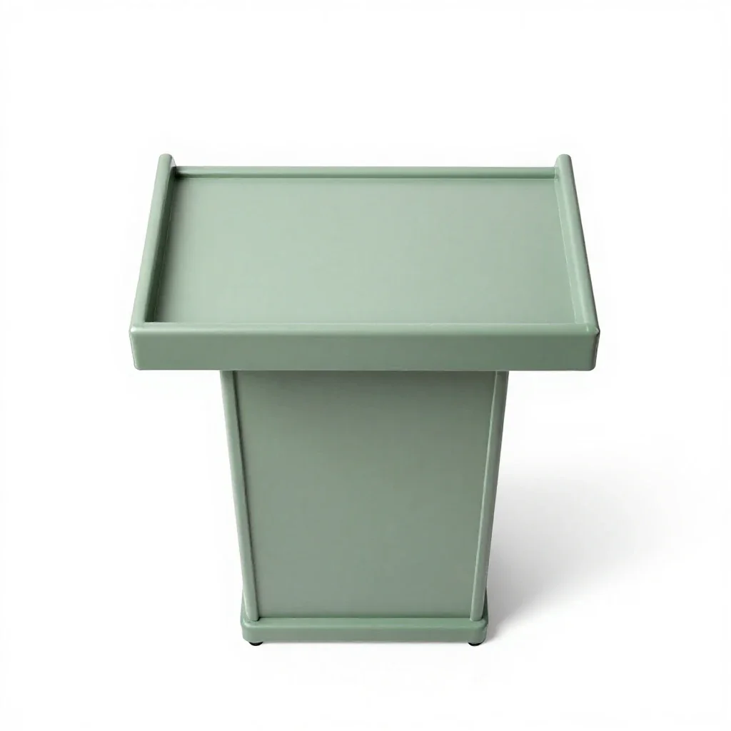 Lectern isolated on a white background