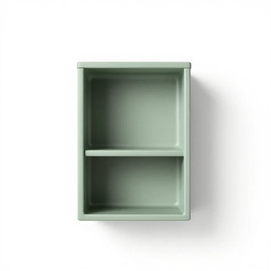 Etagere isolated on a white background