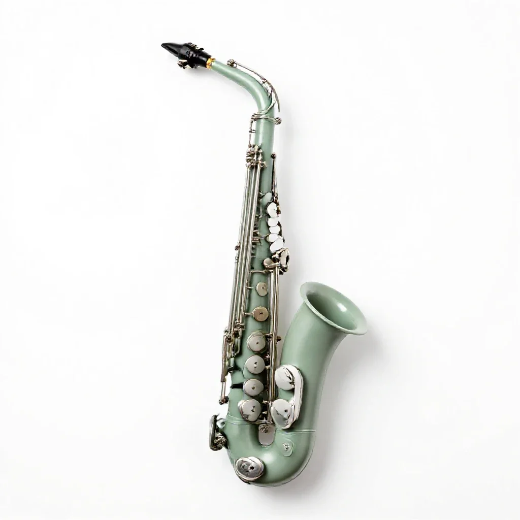 Sax isolated on a white background