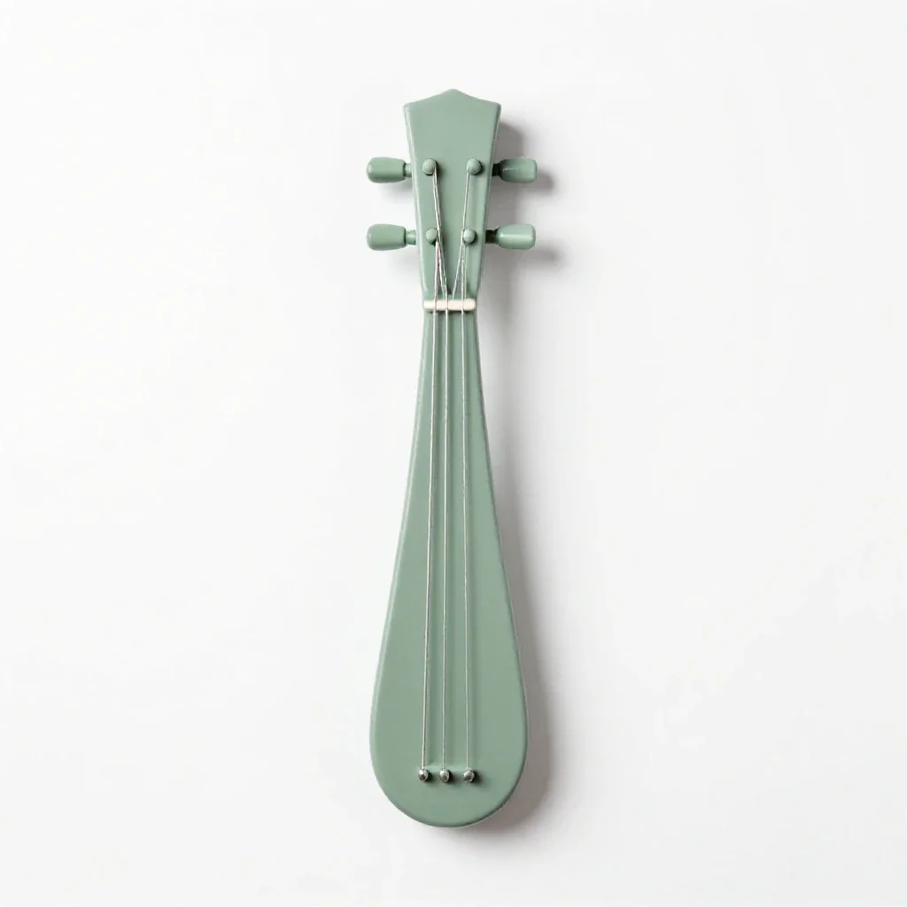 Stringed instrument isolated on a white background