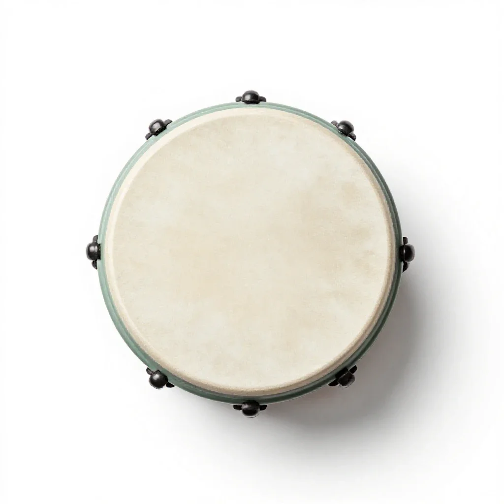 Tabor isolated on a white background