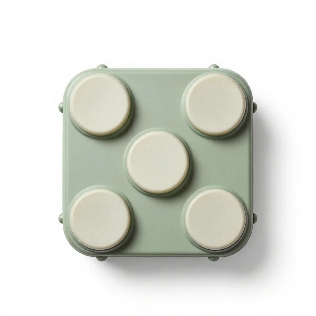 Tenor drum isolated on a white background