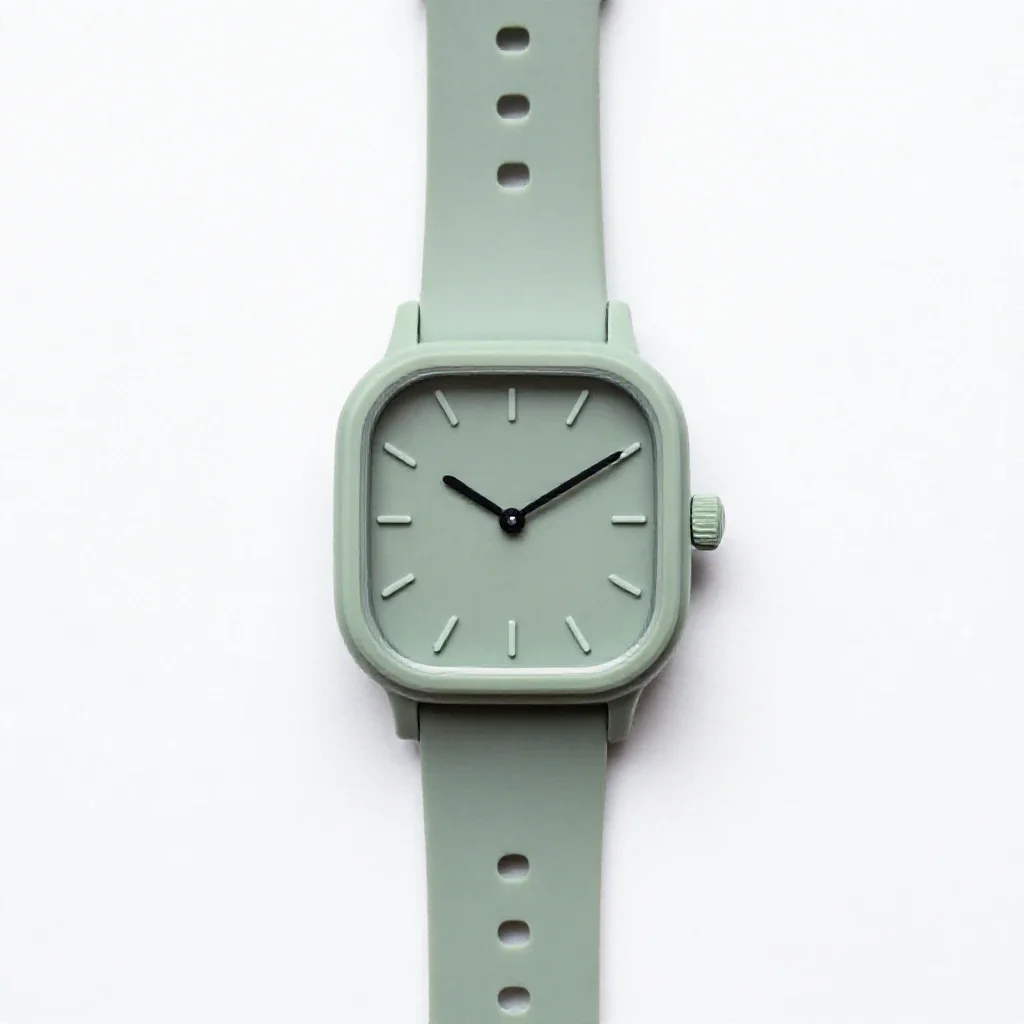 Timepiece isolated on a white background