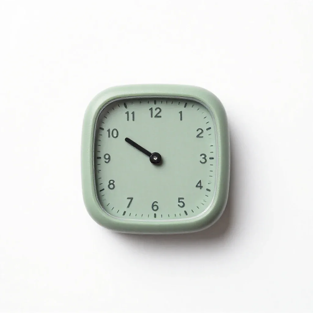 Timer isolated on a white background