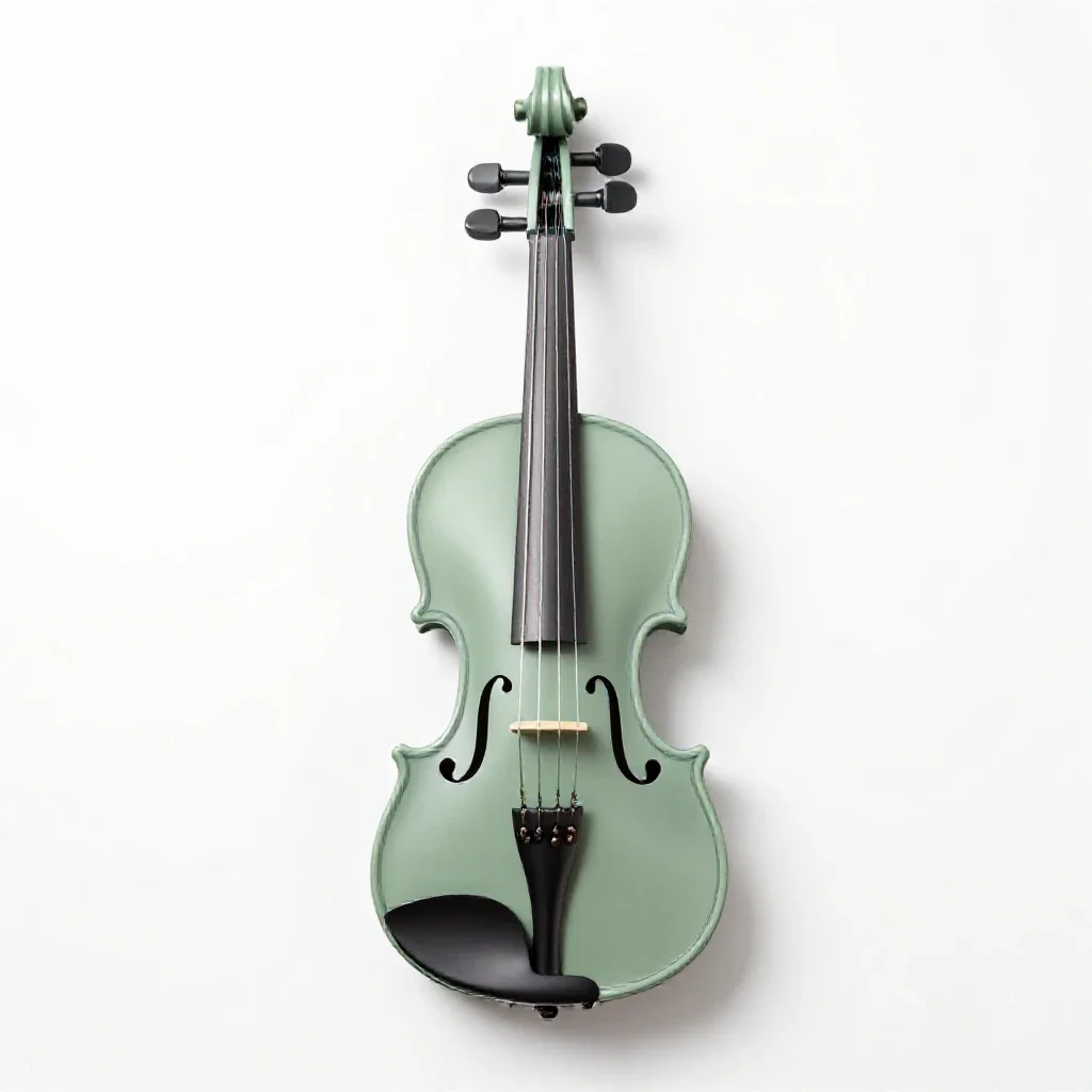Viol isolated on a white background