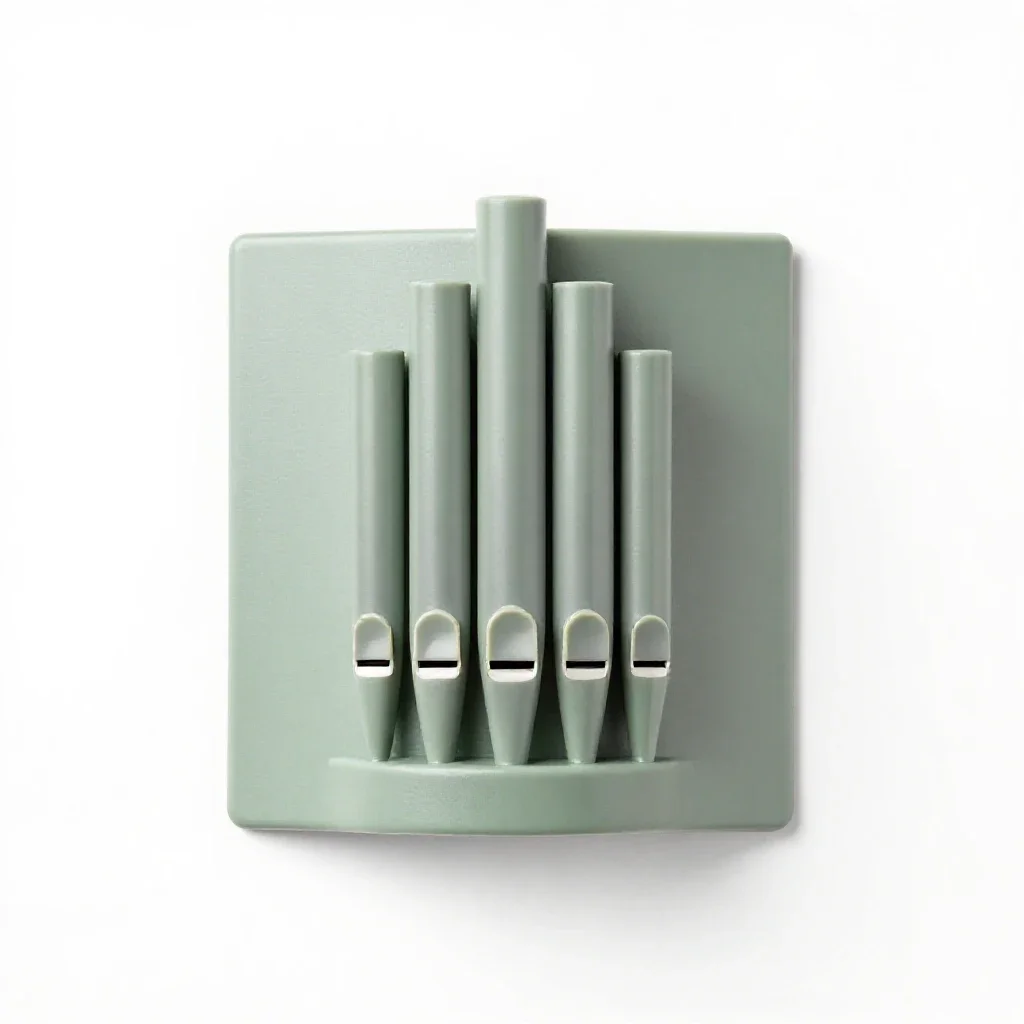 Vox humana isolated on a white background