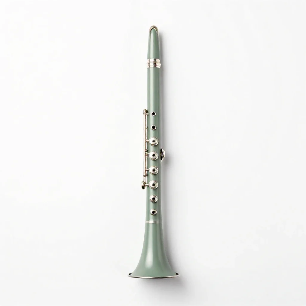 Woodwind isolated on a white background