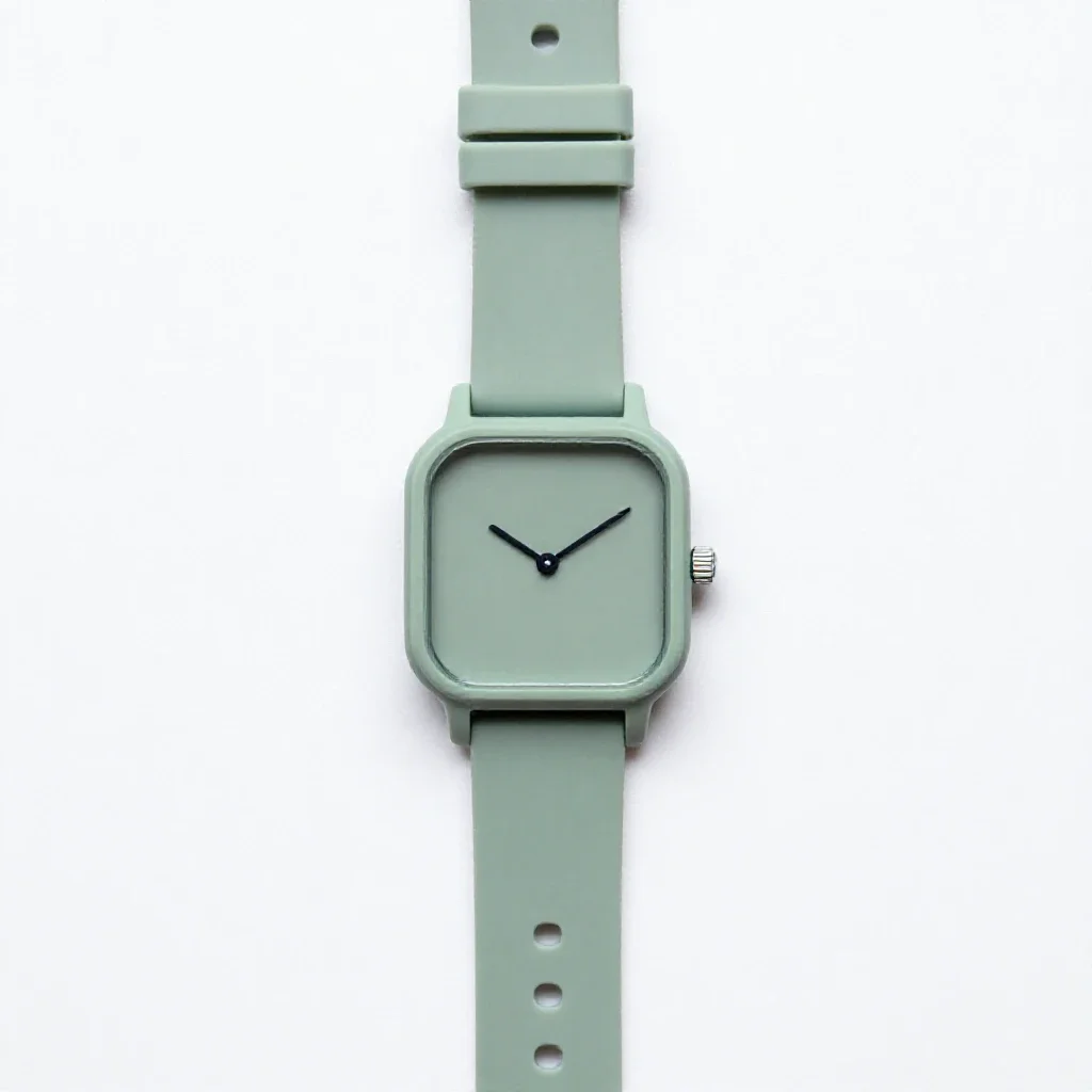 Wristwatch isolated on a white background