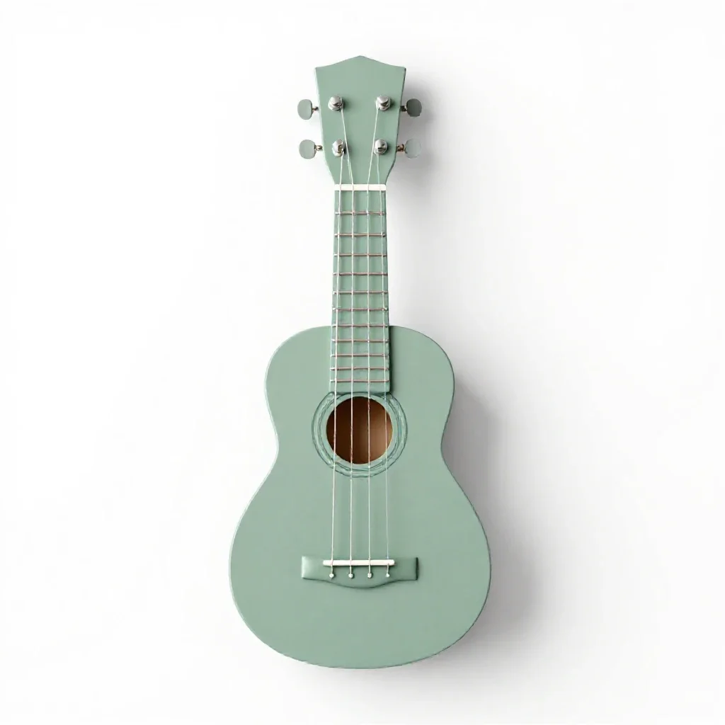 Uke isolated on a white background