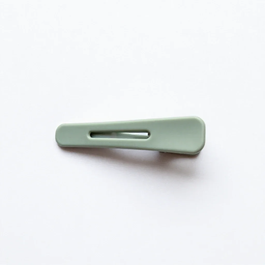 Tie clip isolated on a white background