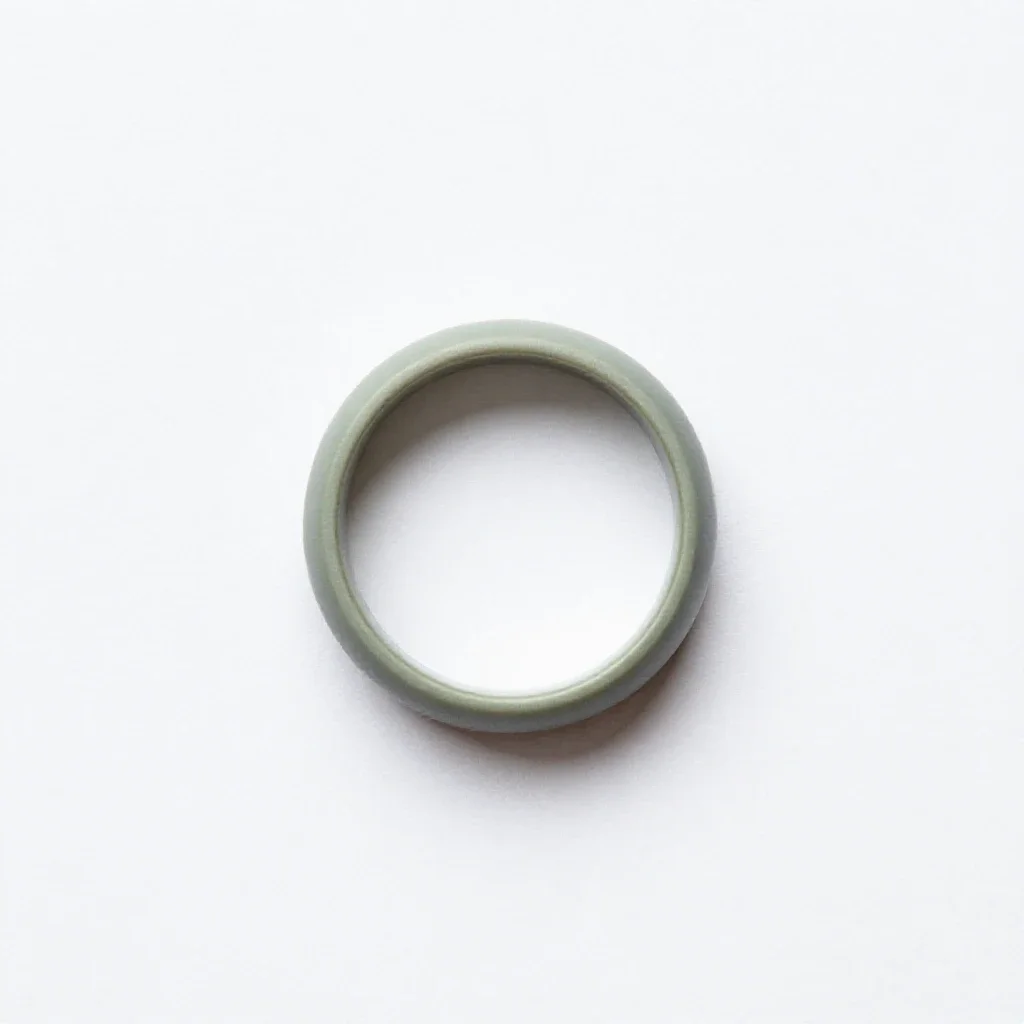 Wedding ring isolated on a white background