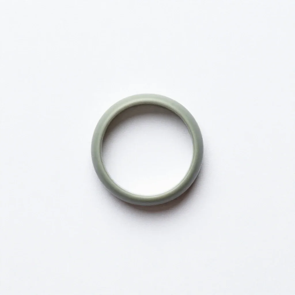 Engagement ring isolated on a white background