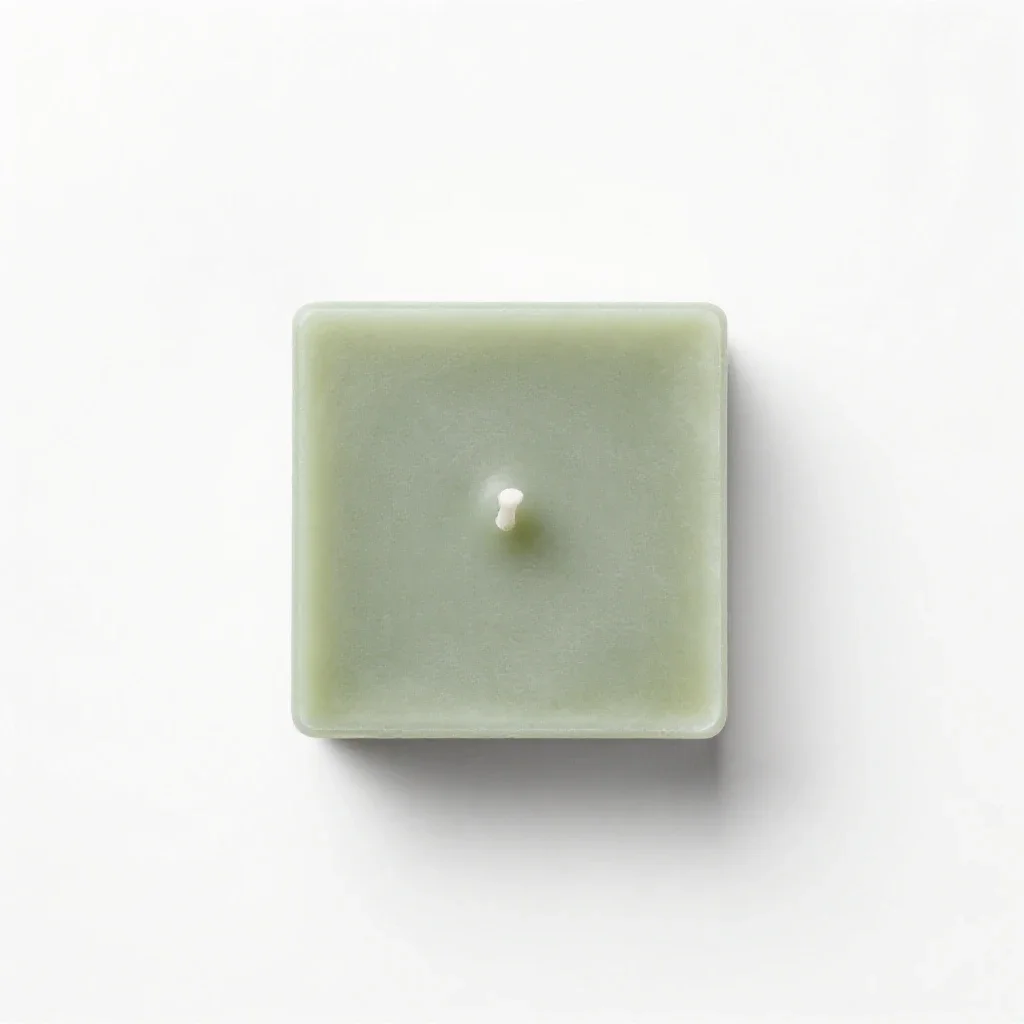 Candle isolated on a white background