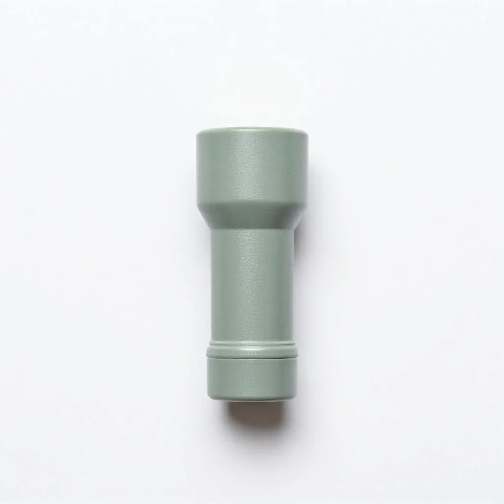 Flashlight isolated on a white background