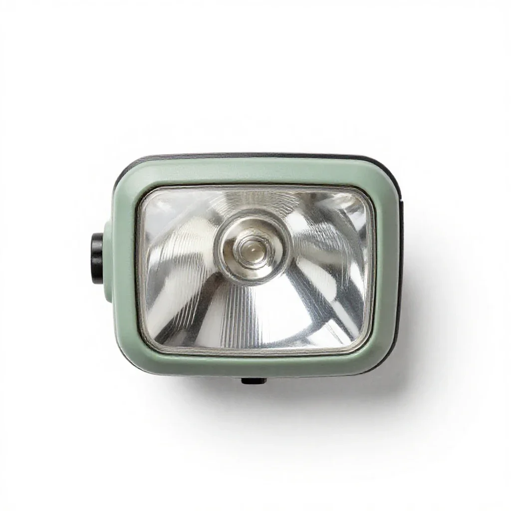 Headlight isolated on a white background