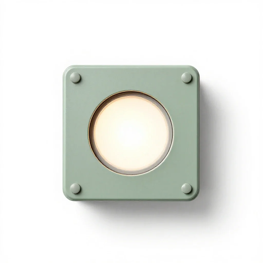 Houselights isolated on a white background