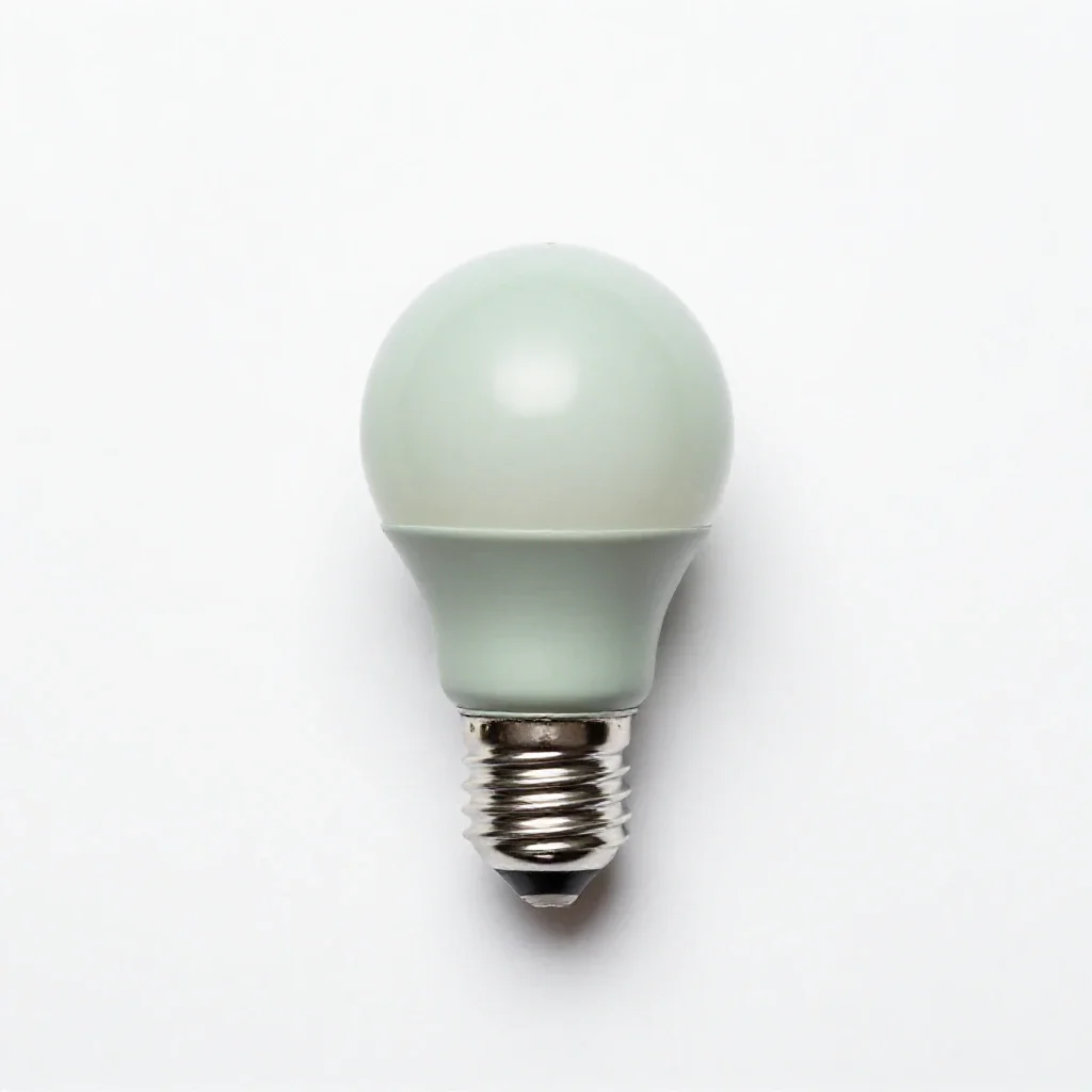 Light bulb isolated on a white background