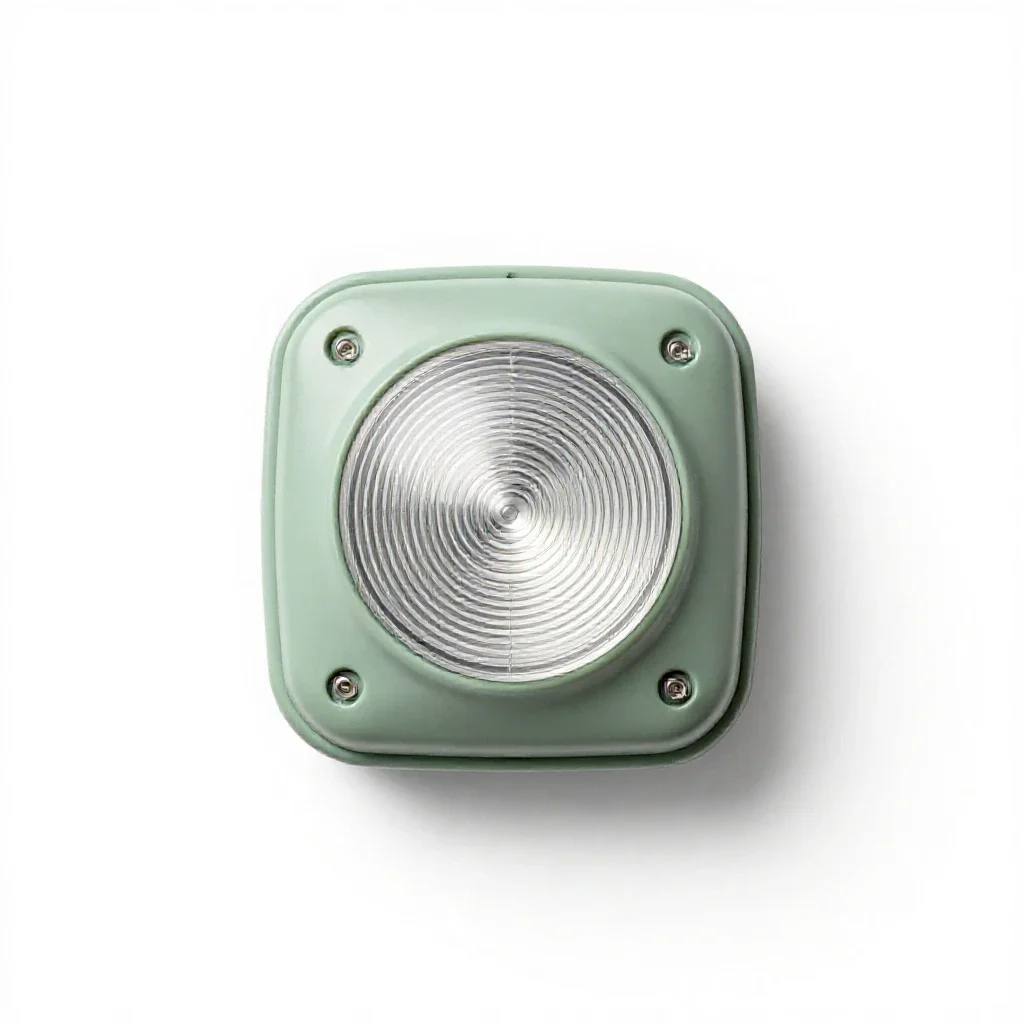 Navigation light isolated on a white background