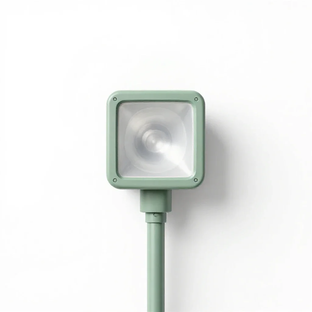 Streetlight isolated on a white background