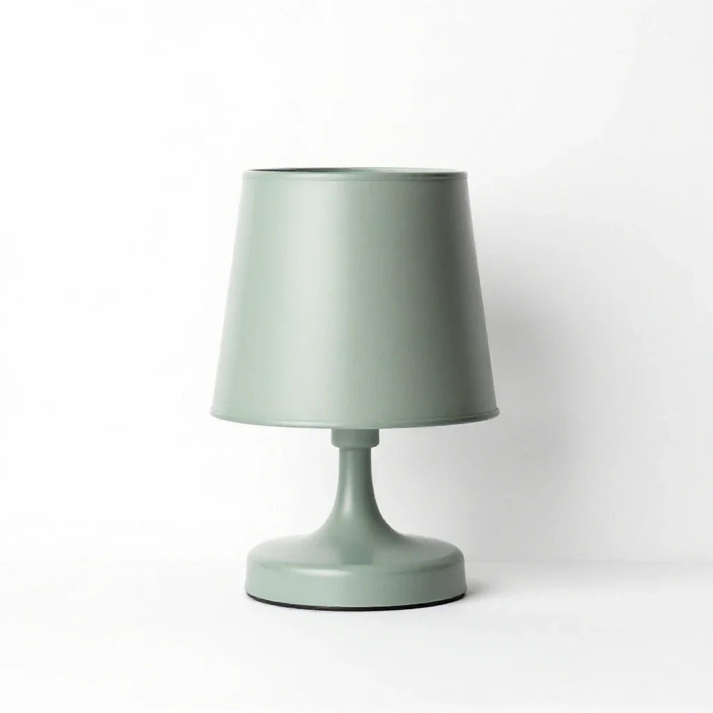 Table lamp isolated on a white background