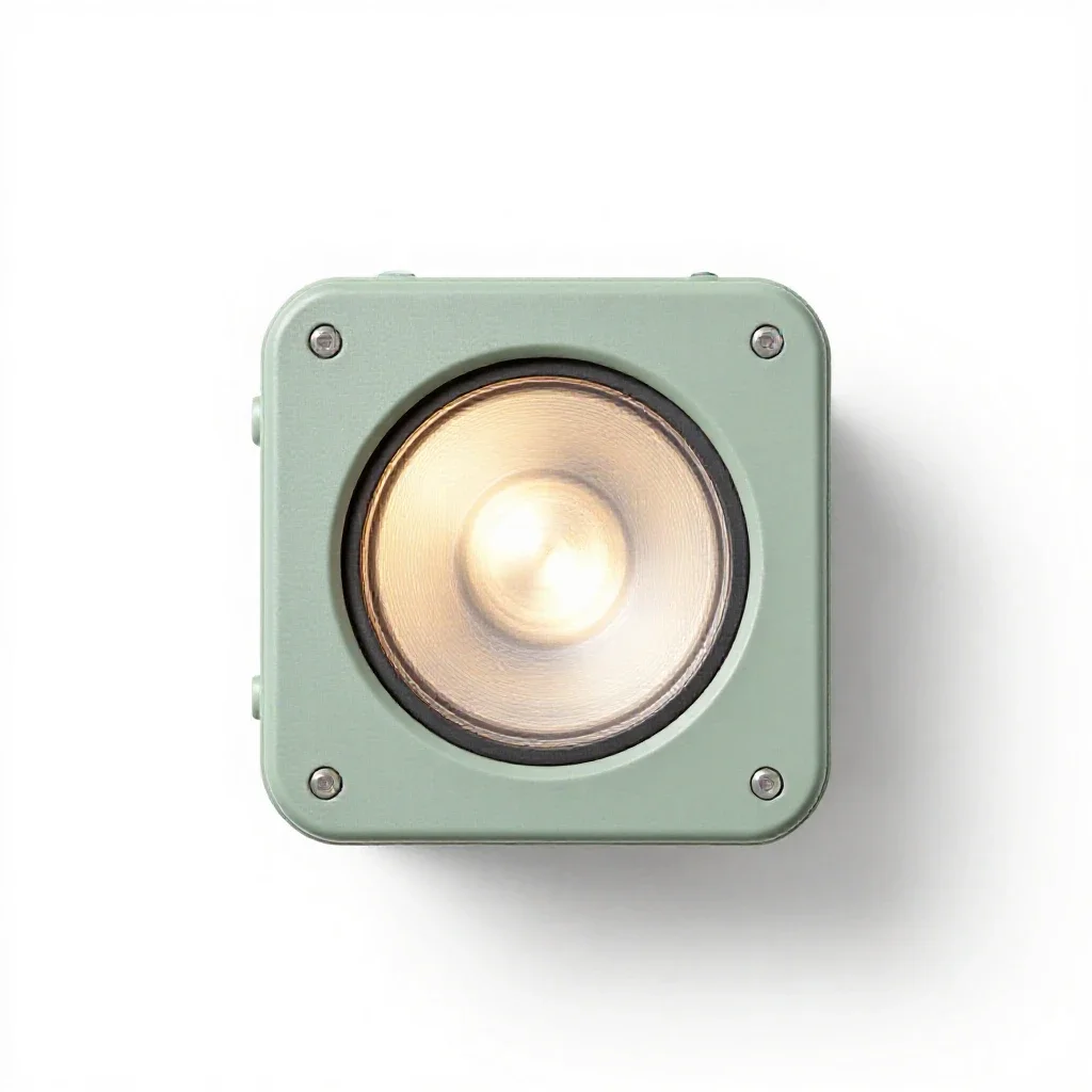 Theater light isolated on a white background