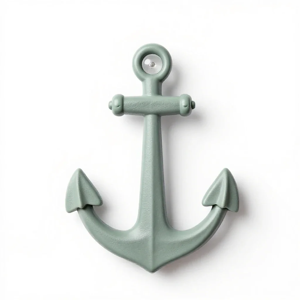 Anchor light isolated on a white background