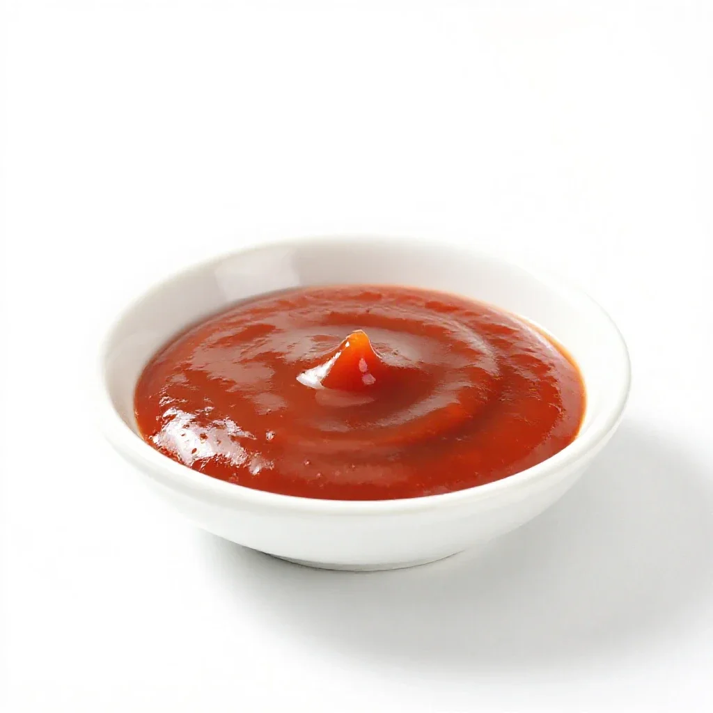 Barbecue sauce isolated on a white background