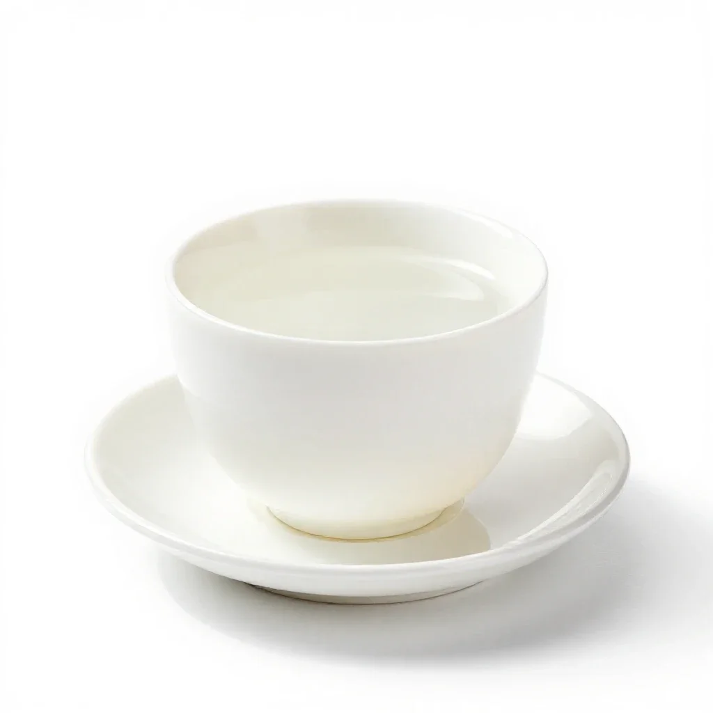 Beverage isolated on a white background
