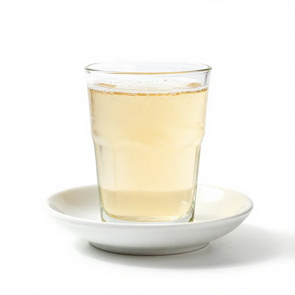 Birch beer isolated on a white background