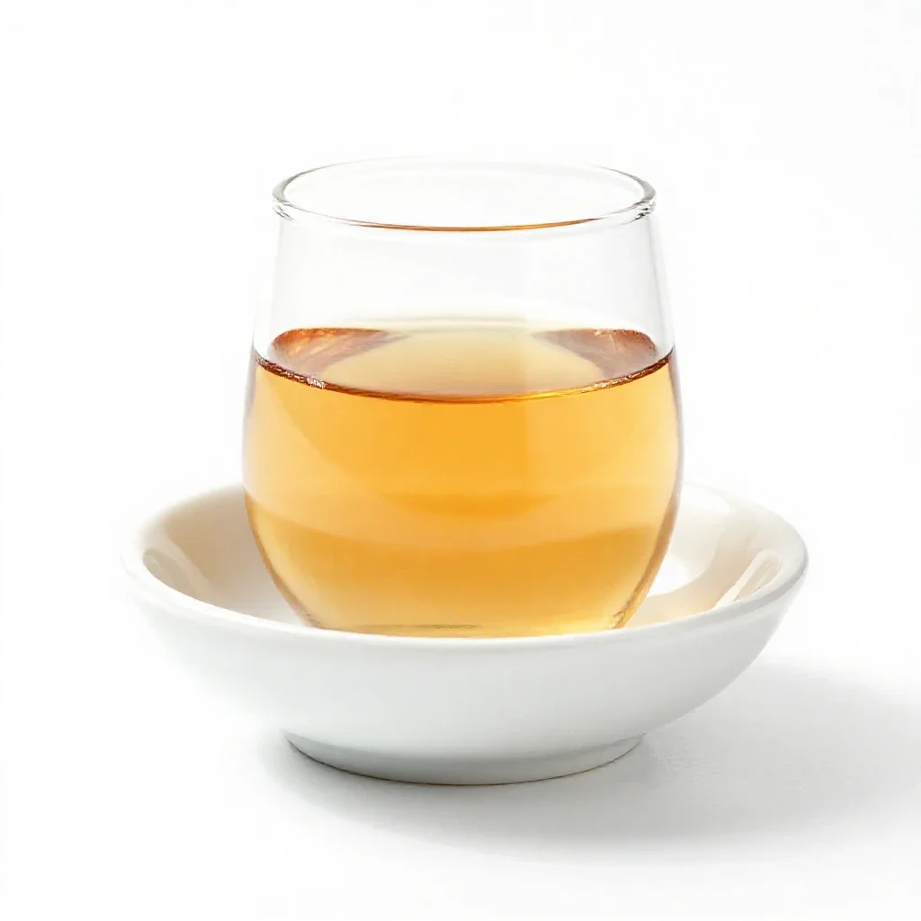 Blended whiskey isolated on a white background
